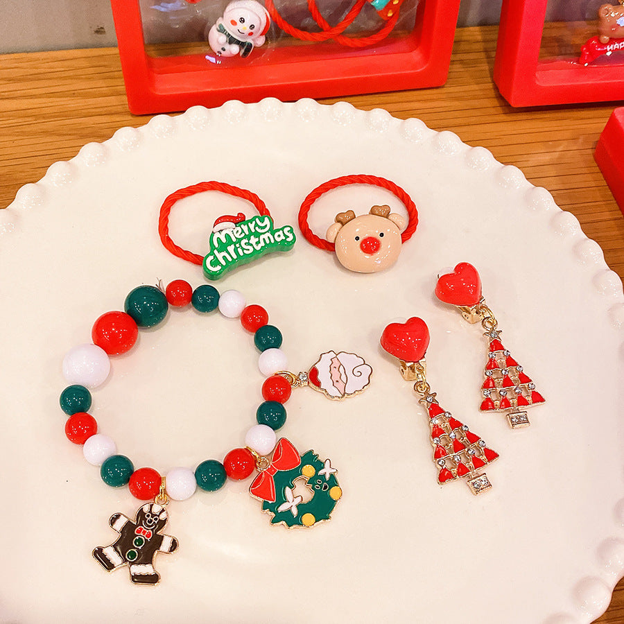 Wholesale Christmas children' s colorful bracelets